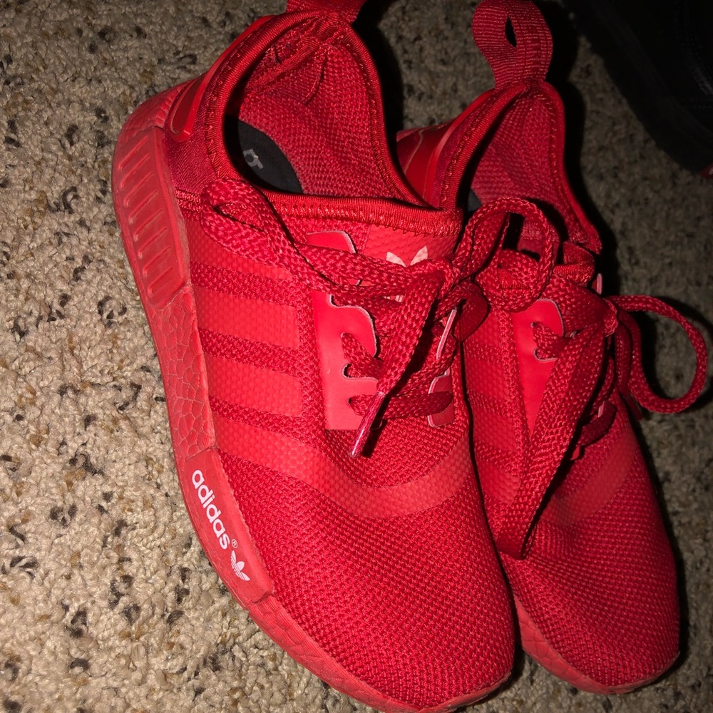 Red adidas nmd